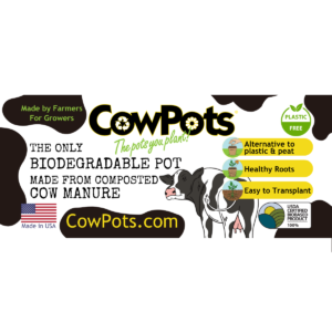 CowPots Vinyl Banner