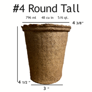 #4 Round Tall - 144